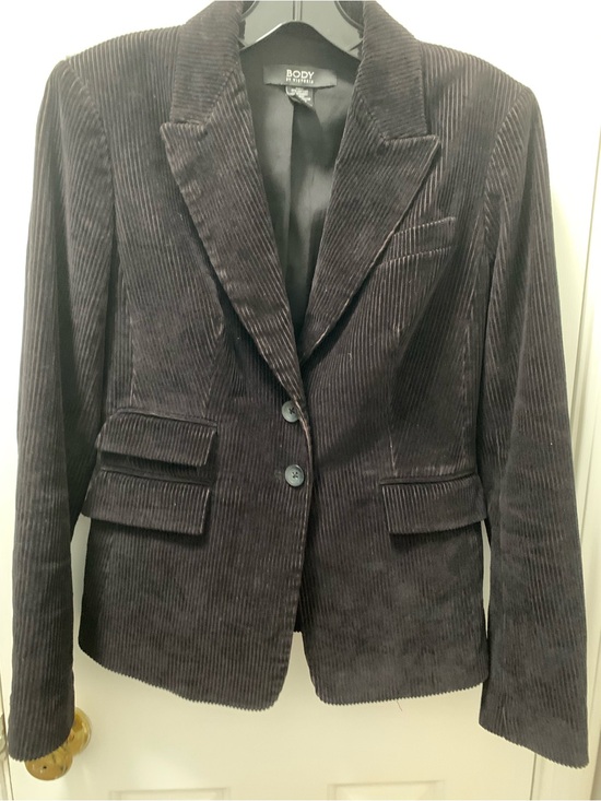Victoria's Secret Jackets & Blazers - Body by Victoria Black Corduroy Blazer Jacket